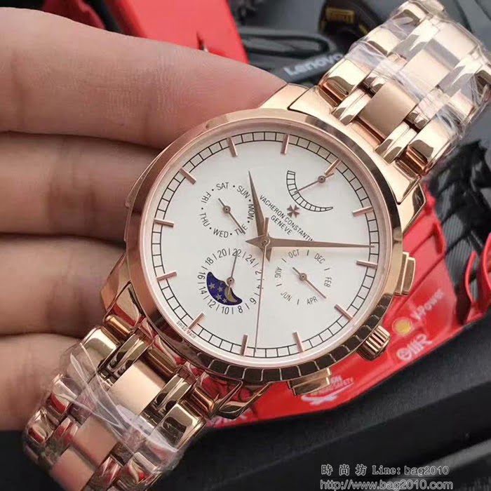 江詩丹頓 Vacheron Constantin F1精品 2019新款 進口9100多功能機芯 超強防水 高檔男士腕表  wssb4301